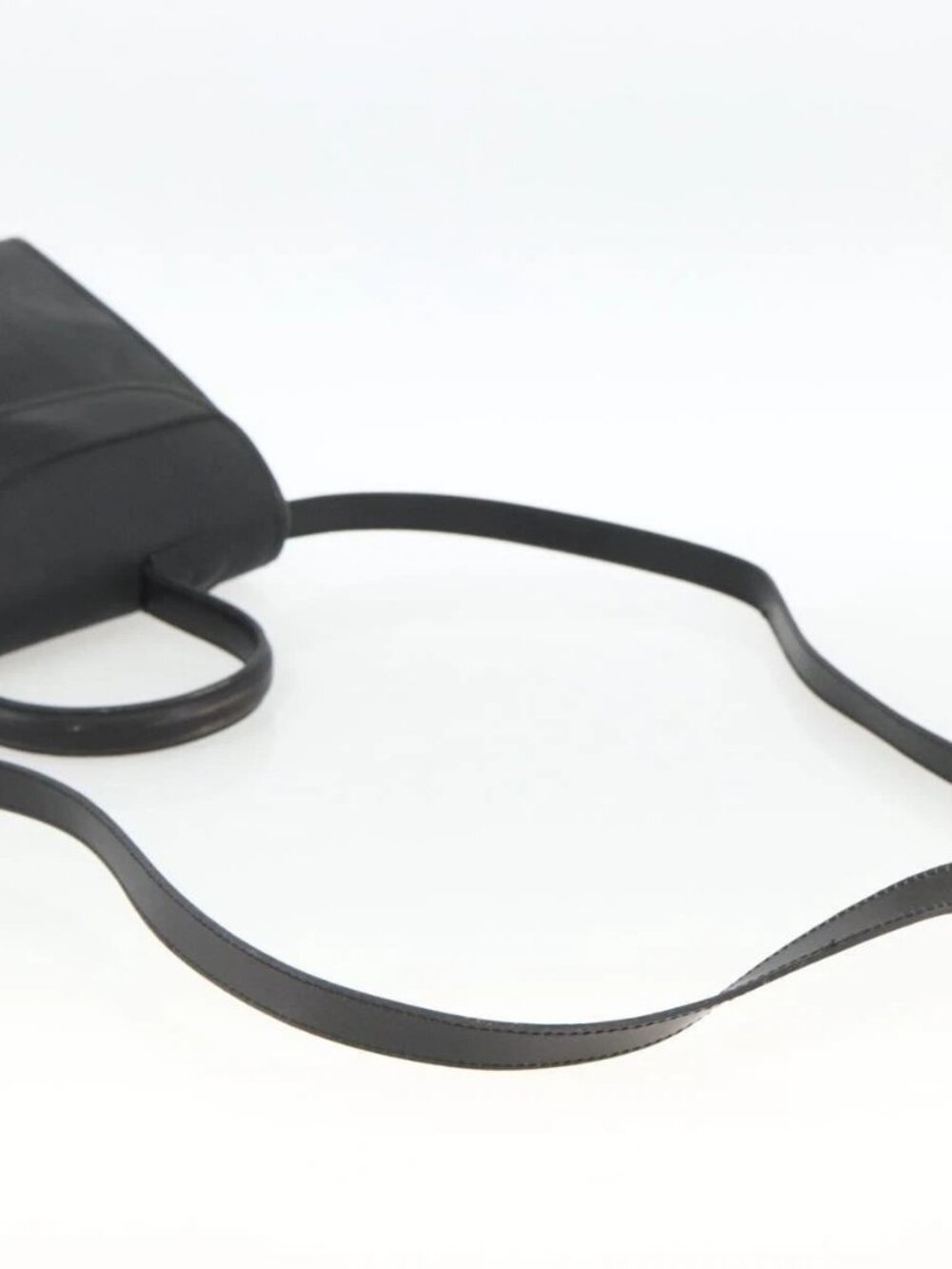 Christian Dior Trotter Canvas Hand Bag PVC Leather 2way Gold Black Auth 174047 - Picture 8 of 15